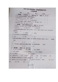 广东省惠州市仲恺区2023-2024学年第一学期三年级数学期末试卷