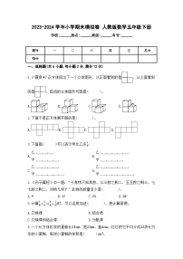 期末模拟卷（试题）-2023-2024学年人教版数学五年级下册