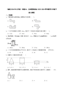 （备战2024年小升初）专题06：立体图形综合-2023-2024学年数学六年级下册人教版