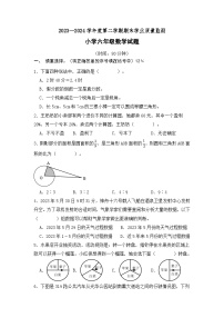 期末测试卷（试卷）-2023-2024学年六年级下册数学青岛版