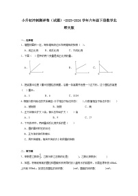 小升初冲刺测评卷（试题）-2023-2024学年六年级下册数学北师大版