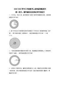 北师大版六年级数学上册第一单元：圆环面积的实际应用专项练习(原卷版+解析)