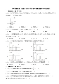 小升初模拟卷（试题）-2023-2024学年苏教版数学六年级下册(2)