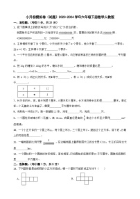 小升初模拟卷（试题）2023-2024学年六年级下册数学人教版