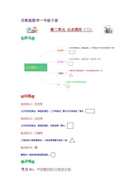 苏教版一年级下册二 认识图形（二）优秀练习