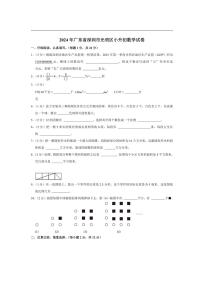 [数学]2024年广东省深圳市光明区小升初数学试卷(有答案)