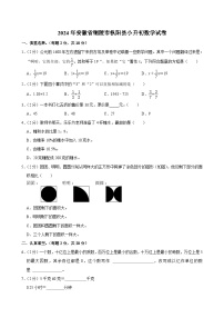 2024年安徽省铜陵市枞阳县小升初数学试卷