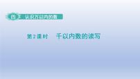 小学苏教版四 认识万以内的数背景图ppt课件