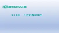 小学苏教版四 认识万以内的数背景图ppt课件