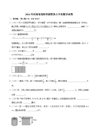 2024年河南省南阳市新野县小升初数学试卷