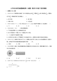 小升初分班考真题演练卷（试题）数学六年级下册苏教版