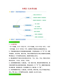 2024年四升五数学暑假专题训练 专题2 认识多位数（苏教版）