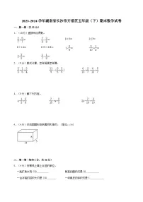 2023-2024学年湖南省长沙市开福区五年级（下）期末数学试卷