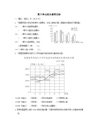 小学数学青岛版 (六三制)五年级下册六 爱护眼睛--复式统计图同步达标检测题