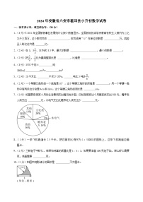 2024年安徽省六安市霍邱县小升初数学试卷