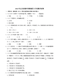 2024年山东省德州市陵城区小升初数学试卷
