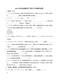 2024年河北省廊坊市广阳区小升初数学试卷