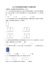 2024年河南省南阳市社旗县小升初数学试卷