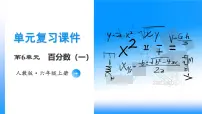 小学数学人教版六年级上册6 百分数（一）复习ppt课件
