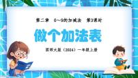 小学数学西师大版（2024）一年级上册（2024）认识加法图文ppt课件