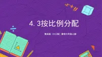 数学青岛版（2024）四 人体的奥秘——比优秀课件ppt