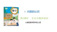 小学数学人教版（2024）四年级上册1 大数的认识亿以内数的认识优秀ppt课件