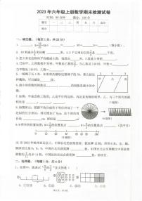 湖南省株洲市天元区2023-2024学年六年级上学期期末数学试卷