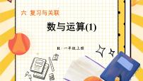 小学数学人教版（2024）一年级上册（2024）数与运算复习ppt课件