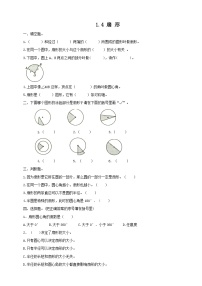 小学数学冀教版（2024）六年级上册3.扇形精品课后复习题