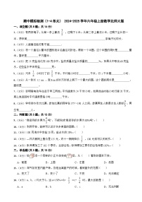 期中模拟检测（试题）- 2024-2025学年六年级上册数学北师大版