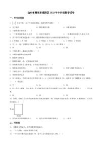 山东省青岛市城阳区2023年小升初数学试卷 _学生用卷(答案含解析)