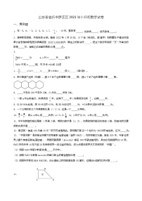 山东省临沂市罗庄区2023年小升初数学试卷 _学生用卷(答案含解析)