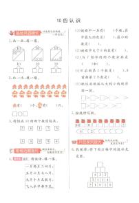 小学数学10的认识课时训练