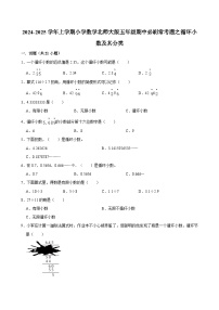 2024-2025学年上学期小学数学北师大版五年级期中必刷常考题之循环小数及其分类