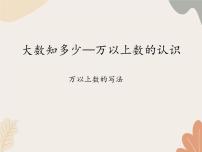 小学数学青岛版（2024）四年级上册一 大数知多少——万以上数的认识说课ppt课件