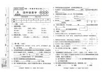 山东省聊城市东昌府区校联考2024-2025学年四年级上学期期中数学试题