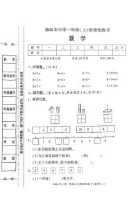 湖南省邵阳市新邵县2024-2025学年一年级上学期期中数学试题