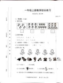 山东省临沂市临沭县2024-2025学年一年级上学期11月期中数学试题