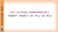 广东省深圳市龙岗区宏扬学校2024-2025学年一年级上学期11月期中数学试题