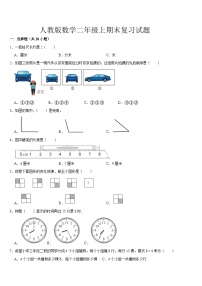 期末复习（试题）-2024-2025学年二年级上册数学人教版