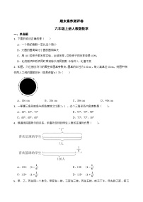 期末素养测评卷（试题）-2024-2025学年六年级上册数学人教版 (03)