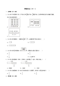 寒假作业（试题）2024-2025学年三年级上册数学 人教版（十一）