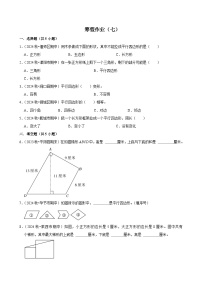 寒假作业（试题）2024-2025学年四年级上册数学 人教版（七）