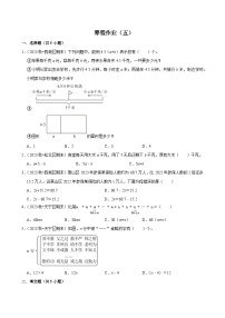 寒假作业（试题）2024-2025学年五年级上册数学 人教版（五）