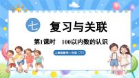 小学数学人教版（2024）一年级下册（2024）七 复习与关联整理复习数与运算评课ppt课件