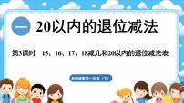 小学数学西师大版（2024）一年级下册（2024）第一单元　20以内的退位减法你知道吗？ 阿拉伯数字的由来图文ppt课件