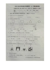 辽宁省大连市高新技术产业园区2024-2025学年五年级上学期期末数学试题