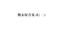 小学数学新苏教版一年级下册期末综合复习(一)作业课件2025春