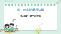 小学数学北师大版（2024）一年级下册（2024）第四单元 100以内数的认识做个百数表评课课件ppt