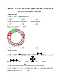 数学三年级下册数学好玩小小设计师测试题